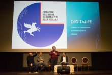 Incontro giornalisti digitali e proiezione del film Digitalife a Firenze